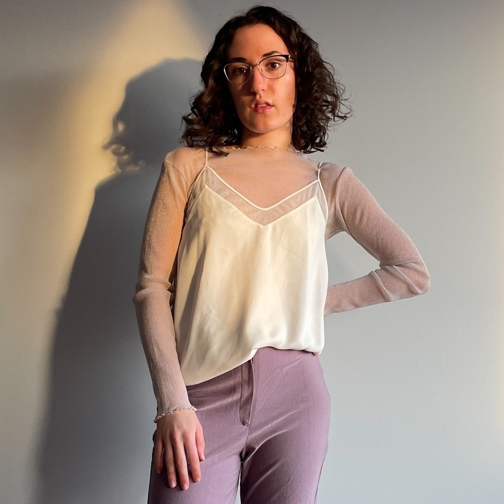 Babaton White Tank